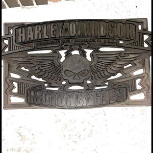 Harley Davidson Entry Door Rubber Mat